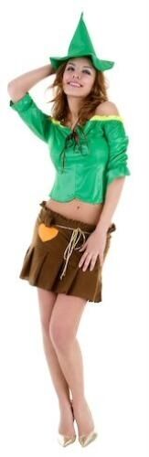Sexy Forest Pixie Fancy Dress Costume Size 12-14