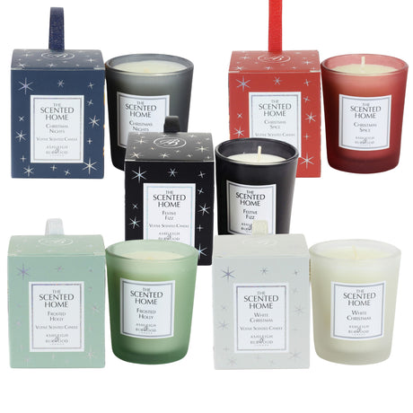 Ashleigh & Burwood Scented Home Votive Candle - Various Festive Fragrances