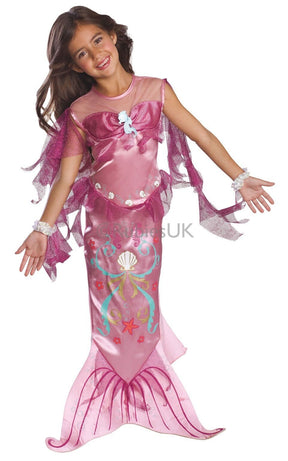 Childs Mermaid Costume (Pink) Age 12-24 Months