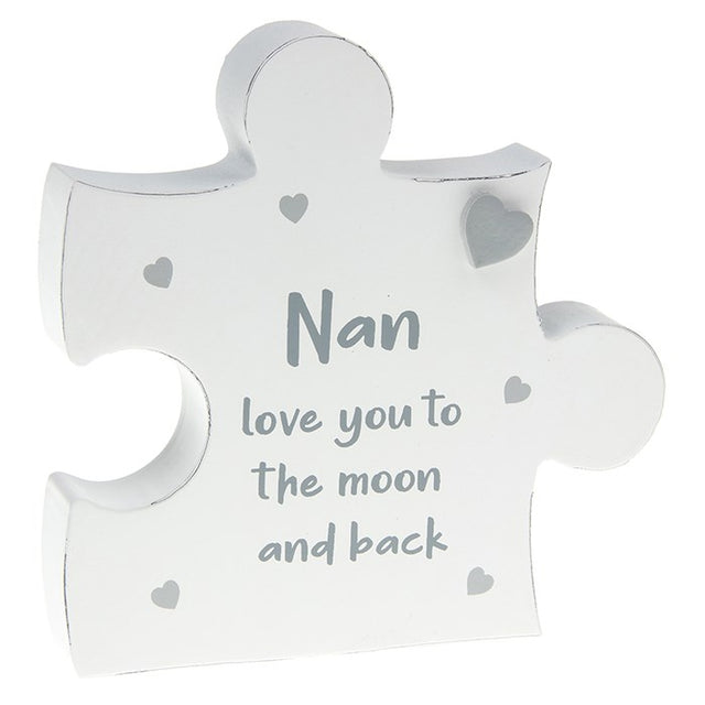 Jigsaw Sentiment Plaque - Nan