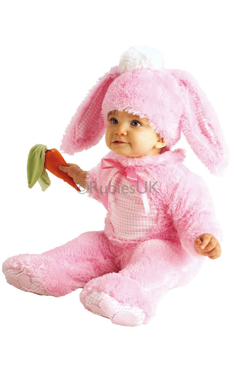 Rubies Pink Rabbit Jumpsuit Age 12-18 Months