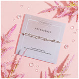 Letterbox Love Silver Plated Bracelet - Friendship