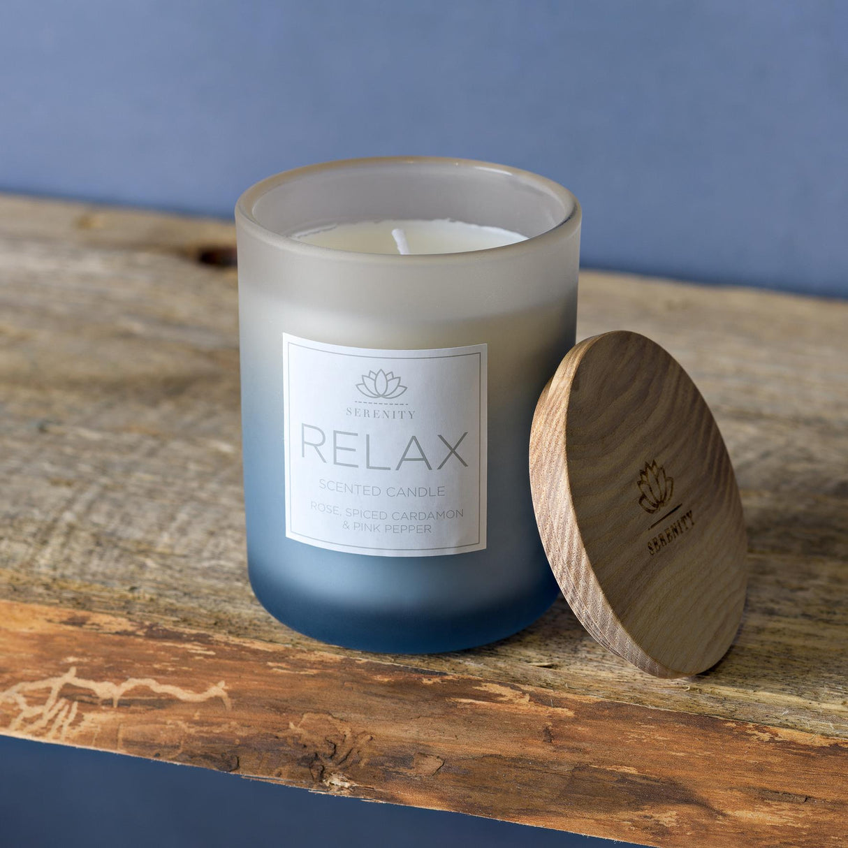 Sophia Serenity Relax Candle 120g - Rose, Spiced Cardamon & Pink Pepper