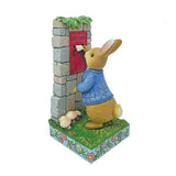 Beatrix Potter by Jim Shore Peter Rabbit Posting Letters Figurine