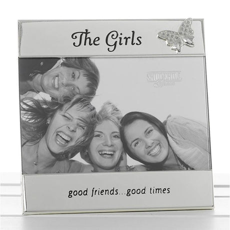 Sisters or The Girls Friends Message Photo Frames 6" x 4"