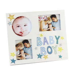 Gorgeous Collage Photo Frame - Baby Boy