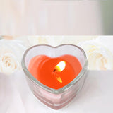 Heart Shaped Glass Dish - Clear