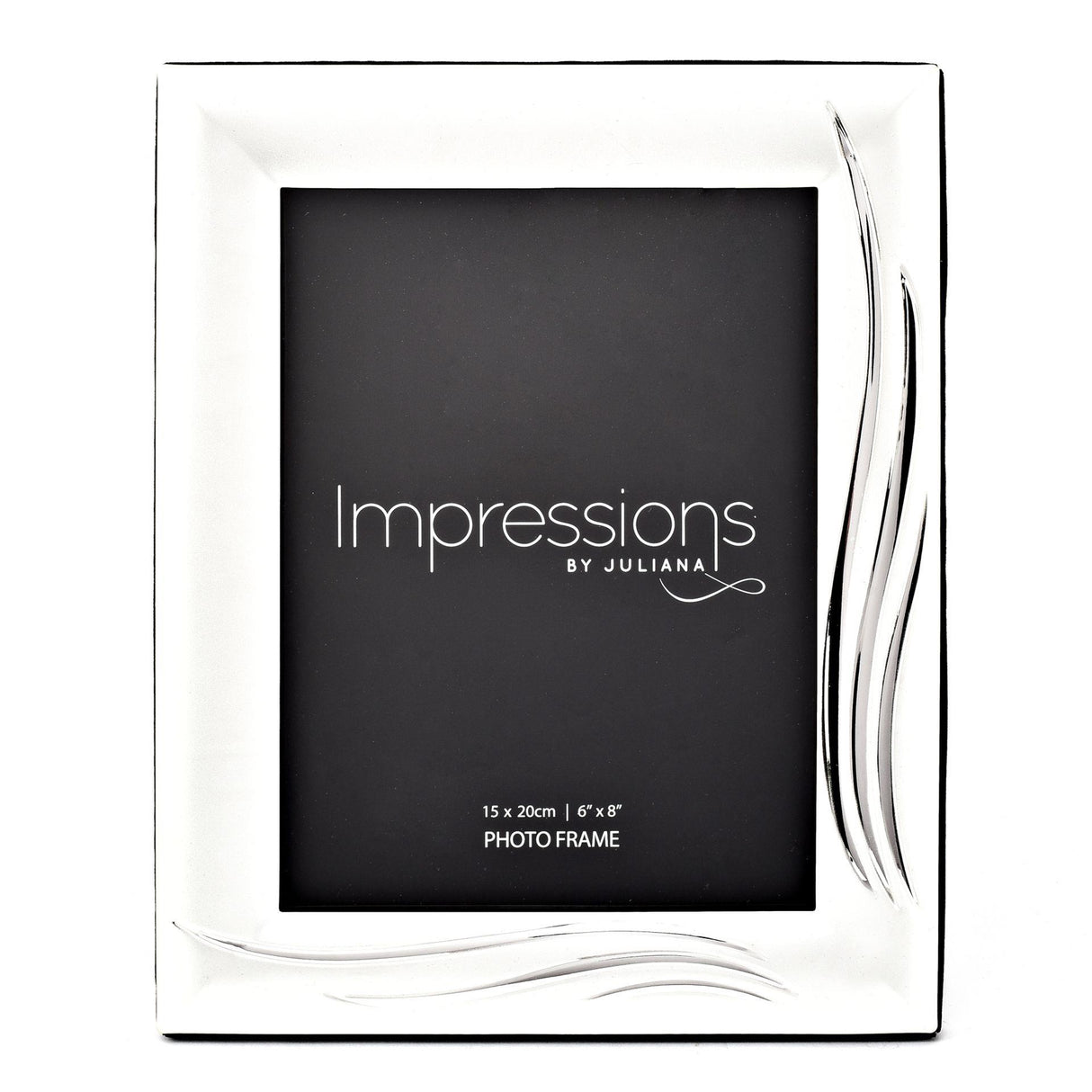 Impressions Satin Finish Grass Blade Silver Plated Photo Frame - Various Sizes