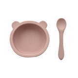 Bambino Silicone Feeding Set Bib Bowl & Spoon - Crusader Gifts