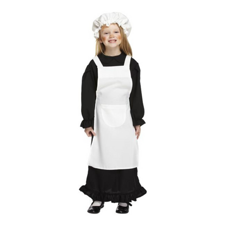 Victorian Girl Fancy Dress Costume Age 7-9 Years
