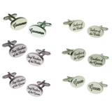 Novelty Wedding Dress Cufflinks