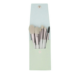 Makeup Case with 8 Brushes Set - Various Colours