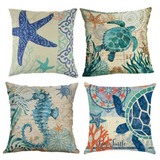 Marine Life Designs Outdoor Waterproof Cushion Cover 45x45cm