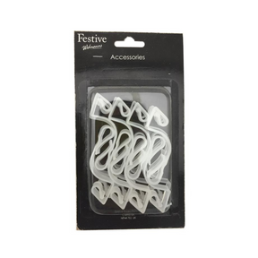 Gutter Hooks for Outdoor Christmas Lights Pack of 24