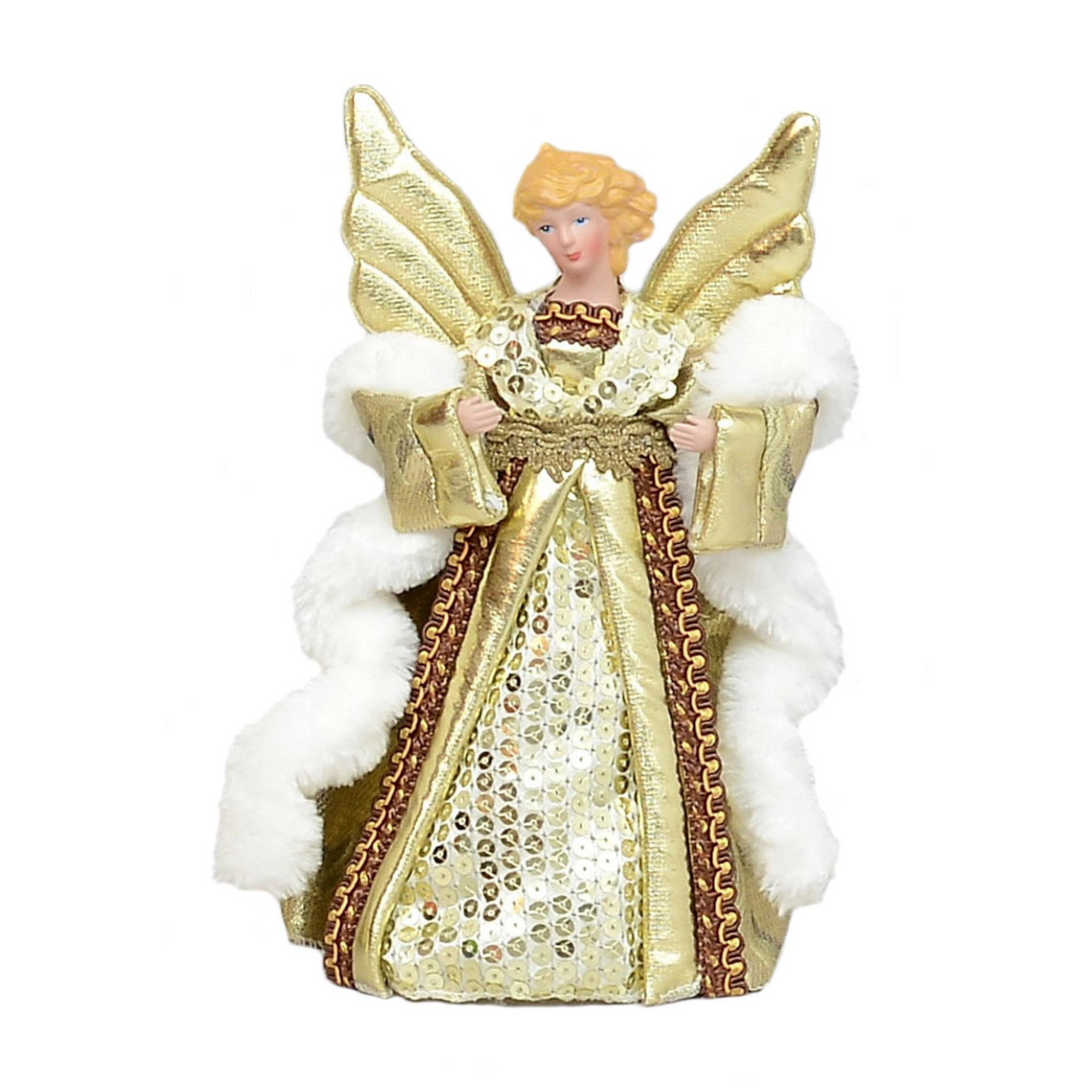 Christmas Tree Topper - Angel (Champagne Gold)