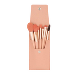 Makeup Case with 8 Brushes Set - Various Colours