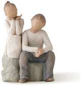 Willow Tree Figurines Set Siblings - Brother & Two Sisters Option 2