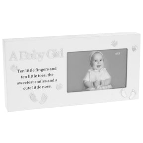 Reflections Photo Frame 6x4" Baby Girl Christening
