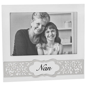 Daisy Flowers Sentiment Photo Frame 6" x 4" - Mum or Nan Design
