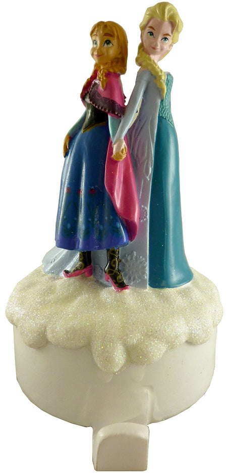 Disney Frozen Stocking Holder & Stocking Set - Anna & Elsa