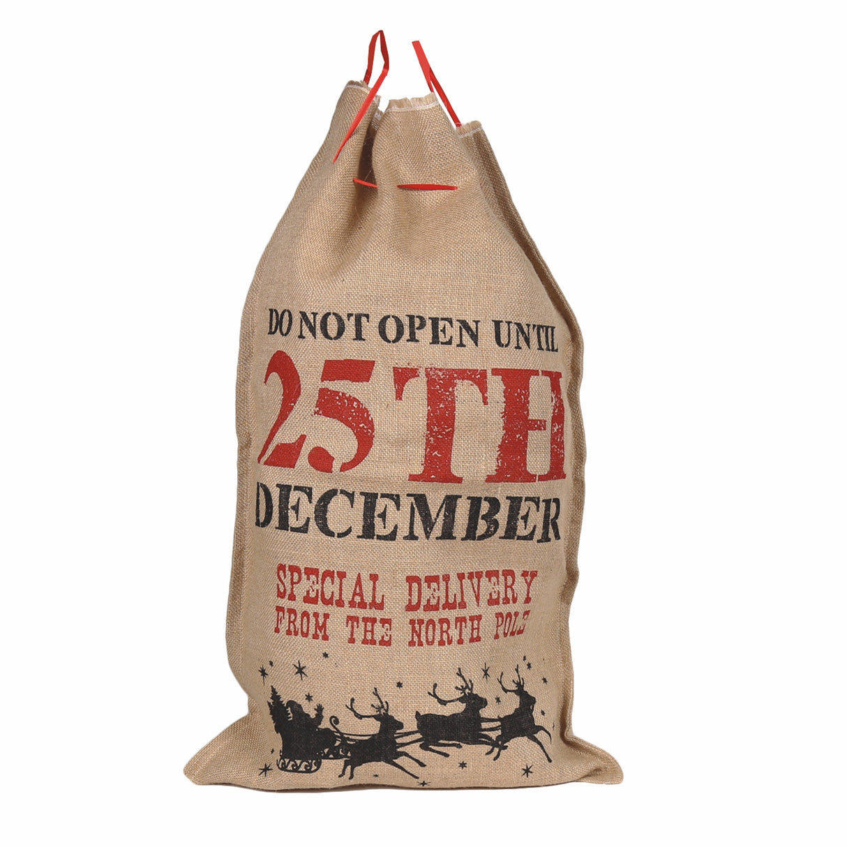 Christmas Gift Sack - Hessian