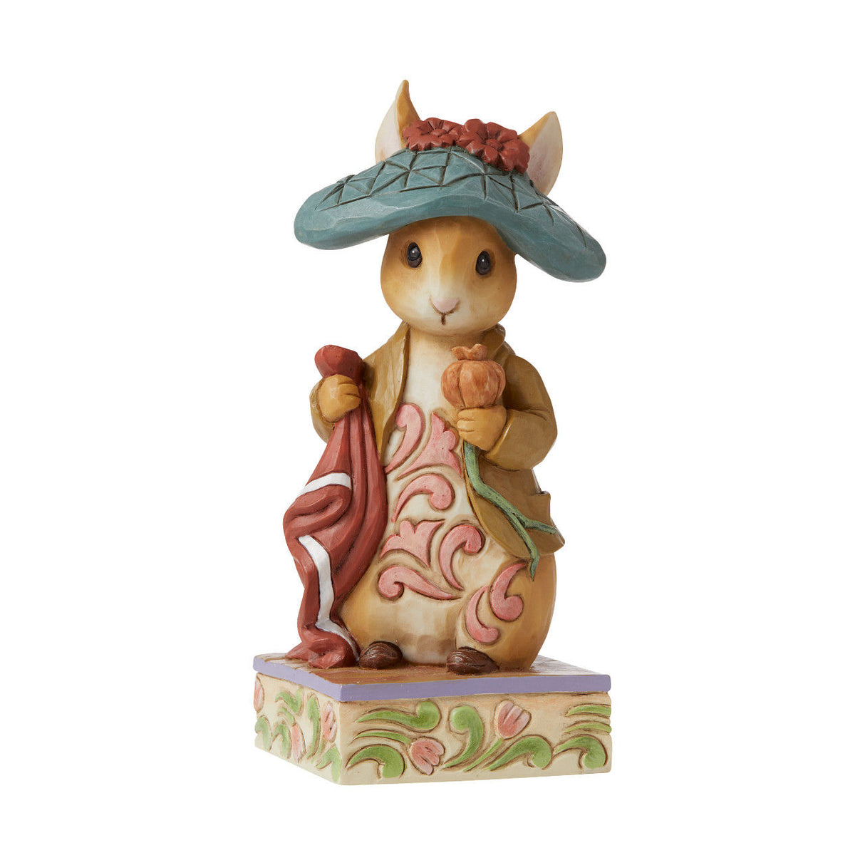 Beatrix Potter by Jim Shore Nibble, Nibble, Crunch! Benjamin Bunny Figurine