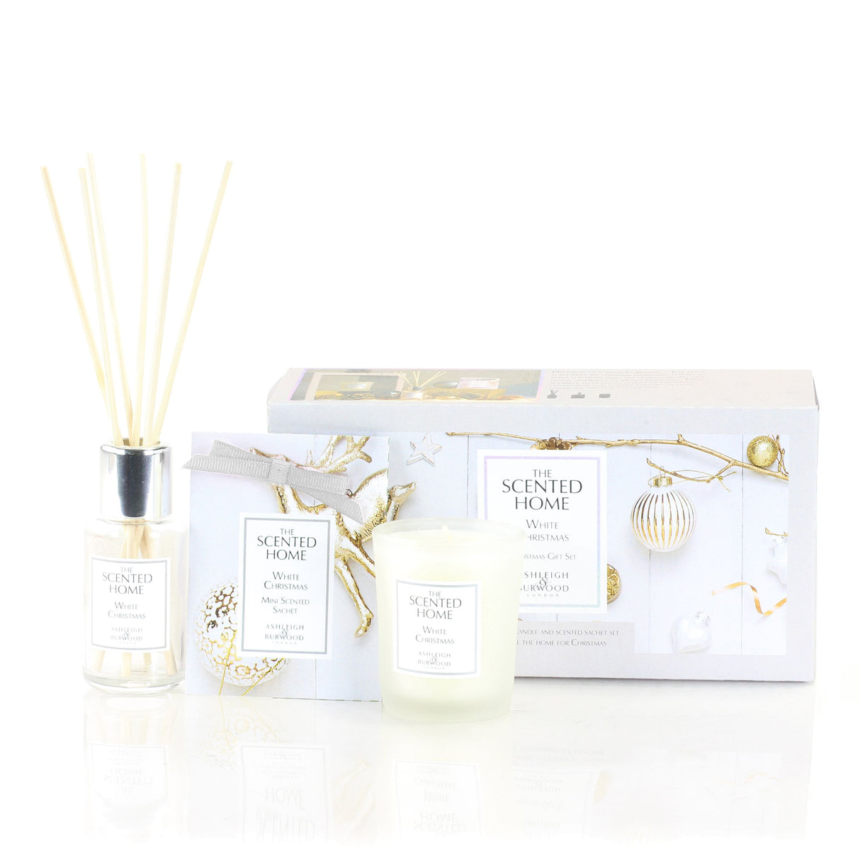 Ashleigh & Burwood Scented Home Christmas Gift Set - White Christmas