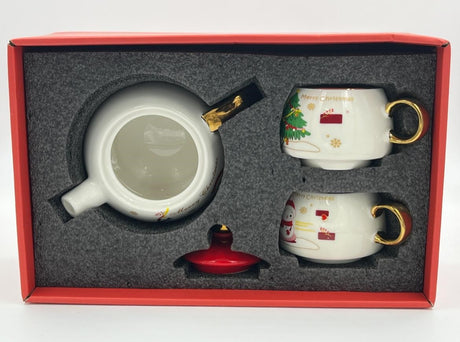 Christmas Stacking Tea for Two Gift Set