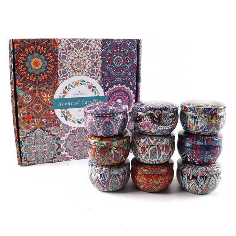 Bohemia Scented Candles Gift Set - 9 Fragrances