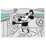 Art of Arora Steaming Ahead Mickey & Minnie Ceramic Tile 20cm x 15cm - Various Designs