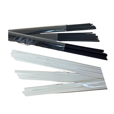 Woodside Home Living Fibre Reed Diffuser Sticks Pack of 8 - Black or White