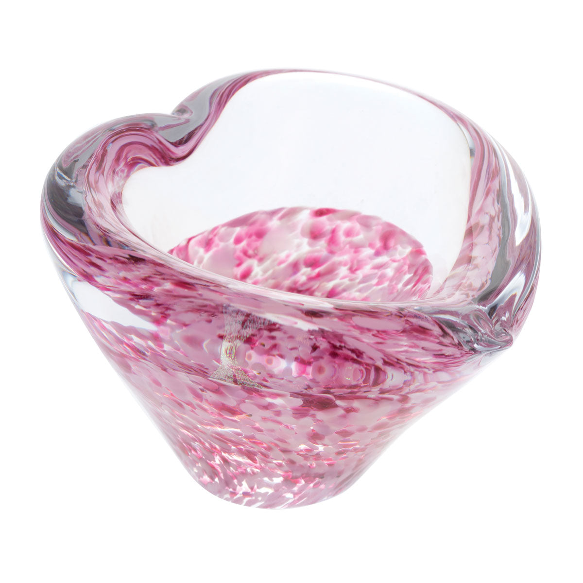 Caithness Mini Heart Bowl Paperweight - Ruby