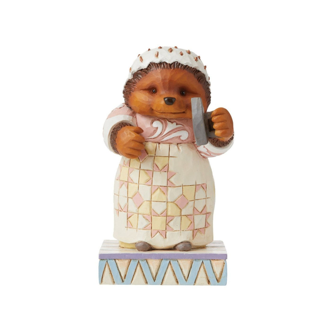 Beatrix Potter by Jim Shore Lily-White and Clean, Oh Mrs Tiggy-Winkle Figurine