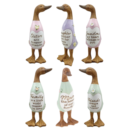 Daisy Message Duck Figurine Collection