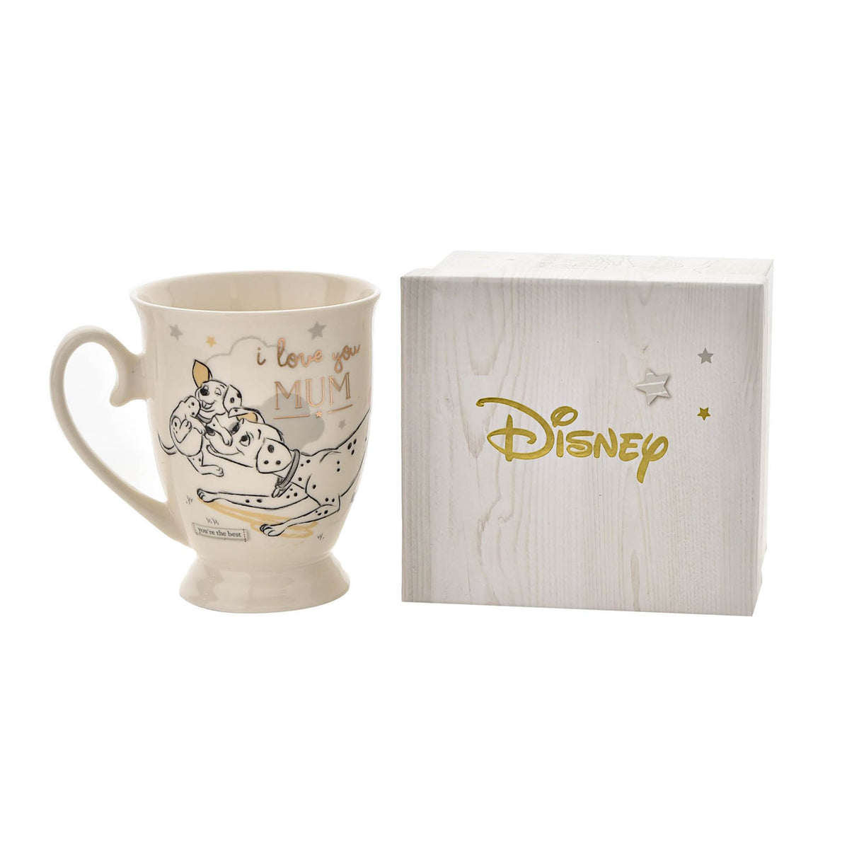 Disney Magical Beginnings Dalmatians Mug - I Love You Mum 