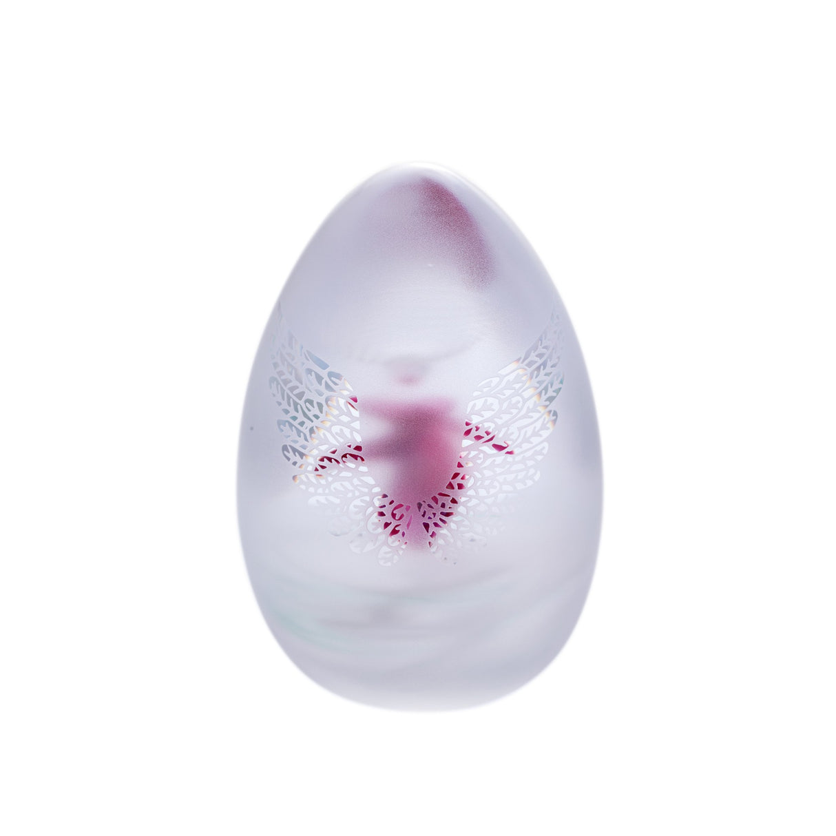 Caithness Glass Paperweight Limited Edition - Faith Guardian Angel Ruby