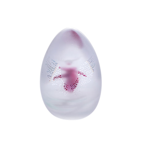 Caithness Glass Paperweight Limited Edition - Faith Guardian Angel Ruby