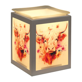 Aroma Electric Square Wax Melter - Highland Cow