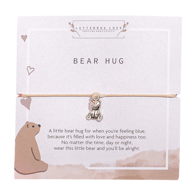 Letterbox Love Bracelet - Bear Hug