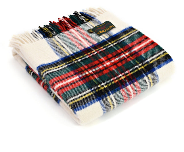 Tweedmill Traditional Tartan Travel Rug - Dress Stewart