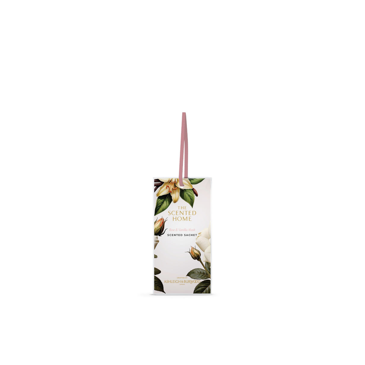 Ashleigh & Burwood New Scented Home Sachet - Rose & Vanilla Musk