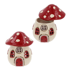 Village Pottery Toadstool House Wax Melt Warmer