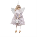 Woodside Home Living Christmas Tree Hanging Decoration Angel - Various Colours