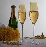 Dartington Celebrate Champagne Flute Pair - Gold