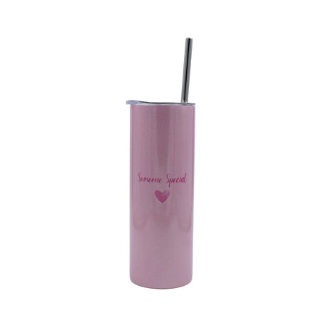 Pink Stainless Steel Drink Bottle Women - Personalised Name / Custom Text