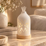 Woodside Home Living LED Ceramic Diffuser - Butterfly
