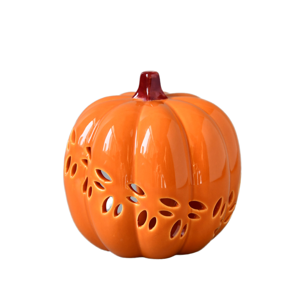 Decorative Pumpkin Tealight Candle Holder