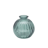 Bright Glass Ball Vase Flute Small - Various Colours Available