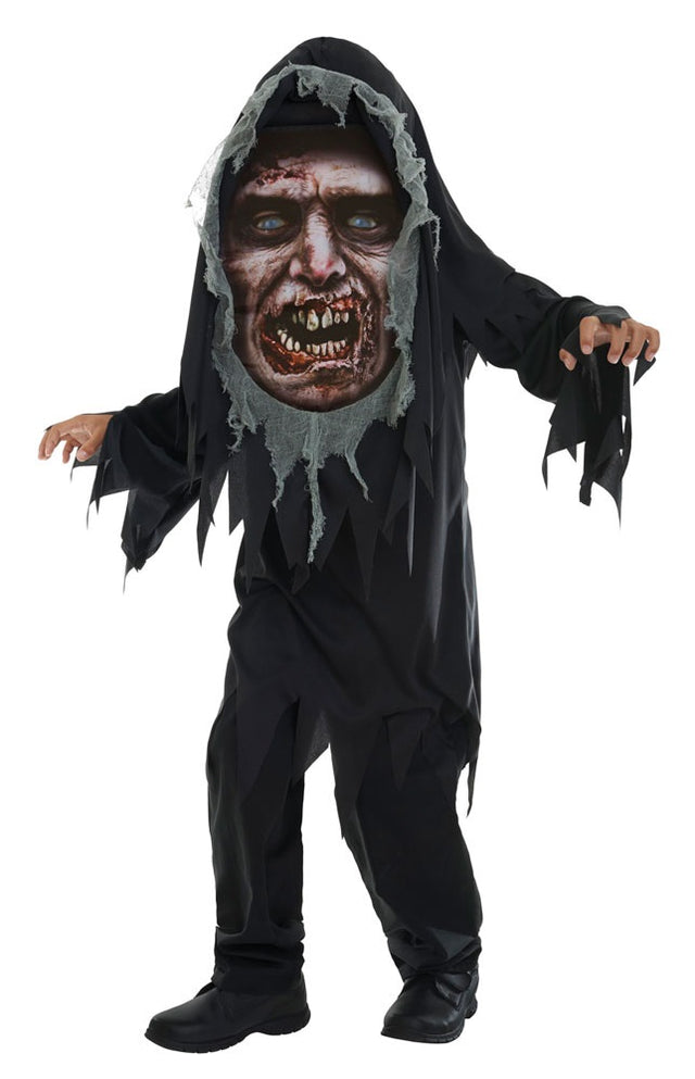 Childs Dead Walker Mad Creeper Fancy Dress Costume Age 7-9 Years