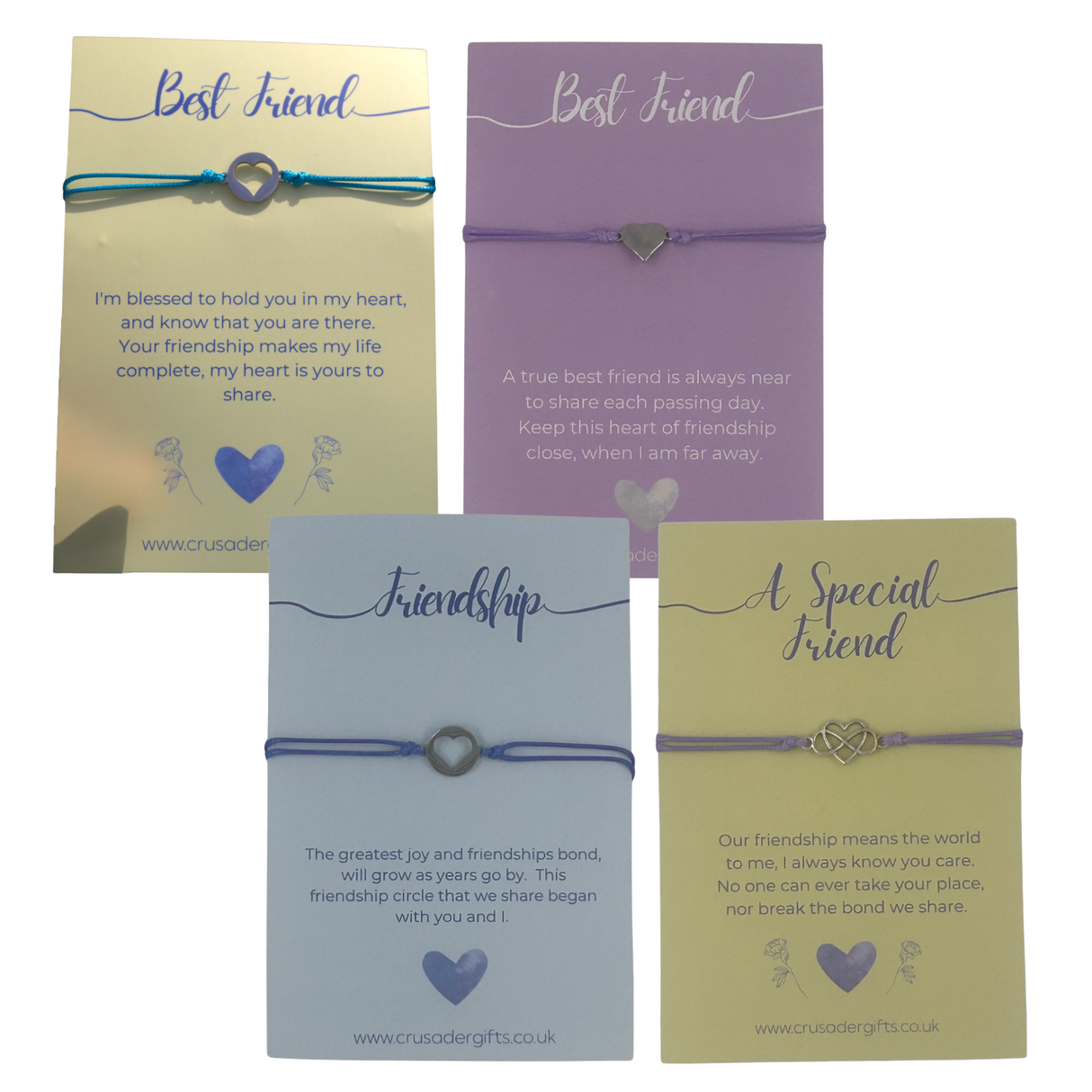 Woodside Home Living Keepsake Letterbox Bracelet - Friendship Designs